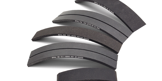 Brake Linings in Flexible Friction Material - Escom Brakes